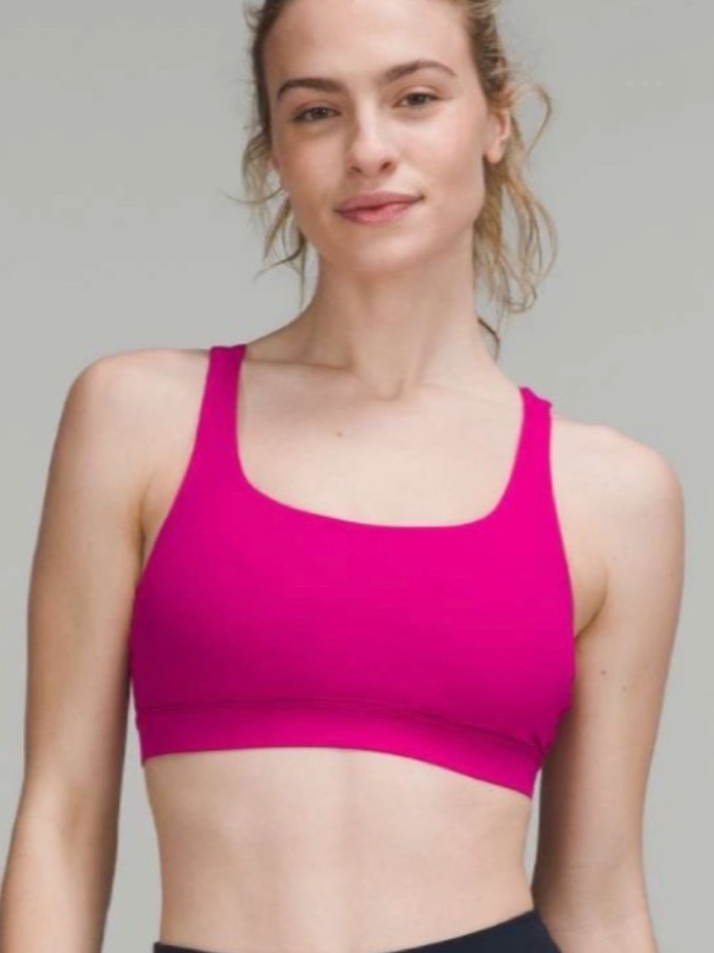 Lululemon Pink Energy Sports Bra